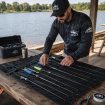 Organizador Porta Varas Jogá Defender 1,75m Preto Para 10 Varas Proteção Transporte Pesca