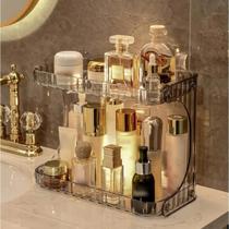 Organizador Prateleira Diamante Acrílico Porta Maquiagem Beleza linhas Organizador Prateleira Diamante Acrílico Porta Maquiagem Beleza linhas