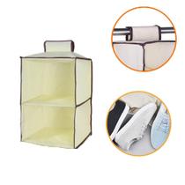 Organizador prateleira vertical 2 divisórias para closet guarda roupa armario toalha edredom kangur Organizador prateleira vertical 2 divisórias para closet guarda roupa armario toalha edredom kangur