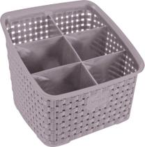 Organizador Rattan 6 Divisórias