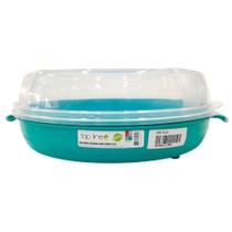 Organizador Redondo Tampa Alta 2,5 L Verde Escuro - Top Line