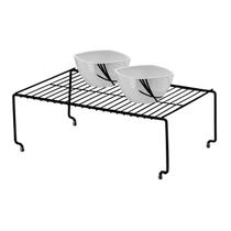 Organizador Retangular Componível Empilhável Preto Future