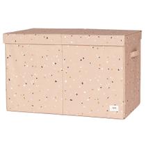 Organizador Retangular Reciclado Estampa Terrazzo Rosé 3 Sprouts