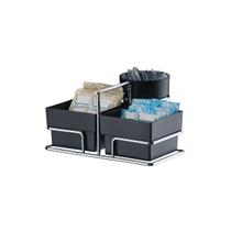 Organizador Sachês de Açúcar/Adoçante Mexedor Preto Future 1156PT Organizador Sachês de Açúcar/Adoçante Mexedor Preto Future 1156PT