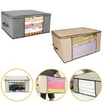 Organizador Saco Guarda Roupas De Cama Porta Edredon 90L GG