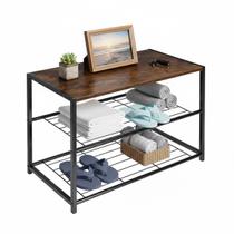 Organizador Sapateira Prateleira 3 Andares Porta Objetos Sapatos Sandalia Organizacao Decoracao Quarto Sala Hall Entrada Casa