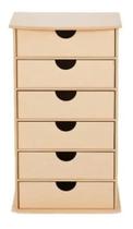 Organizador Sapatos Sapateira Mdf 6 Gavetas Para Quarto