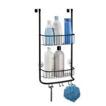 Organizador Shower Caddy Collection iDesign Forma Black Steel