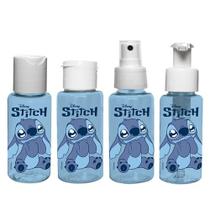Organizador Stitch Kit Viagem 4Pçs 60Ml. Organizador Stitch Kit Viagem 4Pçs 60Ml.