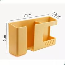 Organizador Suporte Adesivo Porta Celular Controle Remoto PRETO Organizador Suporte Adesivo Porta Celular Controle Remoto PRETO