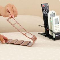 Organizador Suporte Porta Controle Remoto Flutuante Plástico 4 divisórias