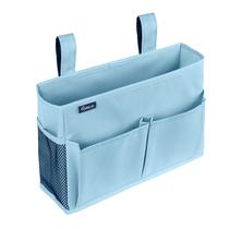 Organizador suspenso Bedside Caddy Surblue para beliches e camas hospitalares (pequeno, azul celeste)