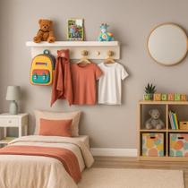 Organizador Suspenso Prateleira Decorativa Quarto Infantil