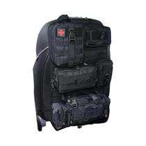 Organizador Tático Para Banco De Carro Com 5 Bolsas Molle Destacáveis Para Painel Do Veículo