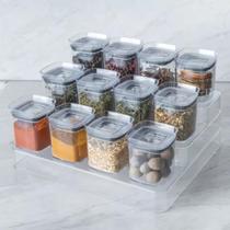 ORGANIZADOR TEMPEROS MULTINIVEL BLOCK 13 PECAS NATURAL OU Gtin: 7908466020804