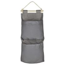 Organizador Tramontina Em Lona Cinza Com 2 Bolsos E Corda Pa Organizador Tramontina Em Lona Cinza Com 2 Bolsos E Corda Pa