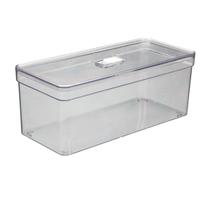 Organizador Transparente Com Tela Retangular Grande 1 Unidade