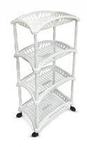 Organizador Vertical Telado Quadruplo Fruteira Branco