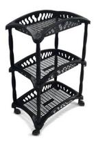 Organizador Vertical Triplo Fruteira Preto 25612 Arqplast Organizador Vertical Triplo Fruteira Preto 25612 Arqplast