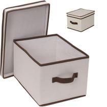 Organizadora grande multiuso caixa para organizar objetos documento brinquedos closet armário