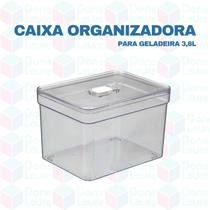 Organizadores Alimentos Geladeira Alto Retangular Tampa 2 Un Organizadores Alimentos Geladeira Alto Retangular Tampa 2 Un