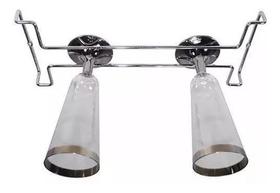 Organizadores De Armário Porta Taças Cromado 30cm Organizadores De Armário Porta Taças Cromado 30cm