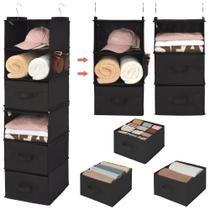 Organizadores de armário suspensos GRANNY SAYS, pacote com 2 unidades