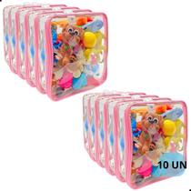 Organizadores de brinquedo Kit 10 para Praia Guarda Roupa Bagagem Roupa Acéssorios