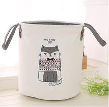 Organizadores de fraldas organizador doméstico redondo dobrável saco de cestas de armazenamento de algodão sacos de armazenamento dobráveis Organizadores de fraldas organizador doméstico redondo dobrável saco de cestas de armazenamento de algodão sacos de armazenamento dobráveis