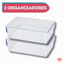 Organizadores de Gavetas Modulo 2 Maquiagem Talheres 2 unid