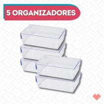 Organizadores de Gavetas Modulo n2 Maquiagem Talheres 5 unid
