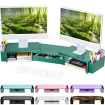 Organizadores de mesa e acessórios Spacrea Dual Monitor Stand Organizadores de mesa e acessórios Spacrea Dual Monitor Stand