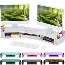 Organizadores de mesa e acessórios Spacrea Dual Monitor Stand