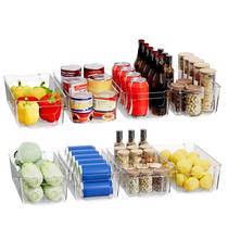 Organizadores para Refrigerador incostar con Asa de 31.5 cm, Paquete de 8 Organizadores para Refrigerador incostar con Asa de 31.5 cm, Paquete de 8