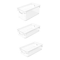 Organizar Clear E Organizadores Acrílico Kit 3