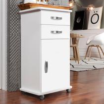 Organize com Estilo: Balcão/Aparador Luxuoso - Branco (Ref.270)