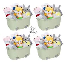 Organize Quarto Infantil Com Kit 4 Caixas Organizadoras - P Organize Quarto Infantil Com Kit 4 Caixas Organizadoras - P