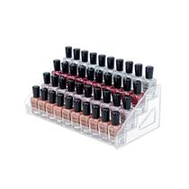 Organizer DTXIAQIAO, esmalte de acrílico transparente de 4 camadas, 64 garrafas
