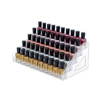 Organizer DTXIAQIAO, esmalte de acrílico transparente de 5 camadas, 80 garrafas