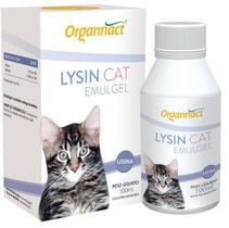 Organnact Cat Lysin SF Supl. Vitamínico Aminoácido 100ml