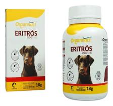 Organnact Eritrós Dog Tabs 18G 30 Comprimidos Vitamina Ferro Organnact Eritrós Dog Tabs 18G 30 Comprimidos Vitamina Ferro