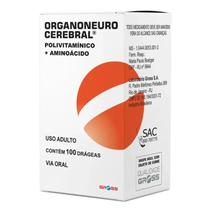 Organoneuro Cerebral Com 100 Drageas