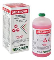 Organovit Injetável Biofarm - 250ml