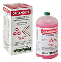 Organovit Injetável Biofarm - 500ml