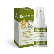 Orgapet Emezim 30ml Homeopático Antiemético para Enjoo em Cães e Gatos