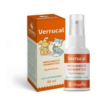 Orgapet Verrucal 30ml Homeopático para Verrugas Papilomatose e Dermatites em Cães e Gatos Orgapet Verrucal 30ml Homeopático para Verrugas Papilomatose e Dermatites em Cães e Gatos