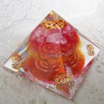 Orgonite Pirâmide Mestra Rowena 6,5cm - Amor Para Toda Vida