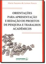 Orientacoes apresent redacao projetos pesquisa - COOPMED ED