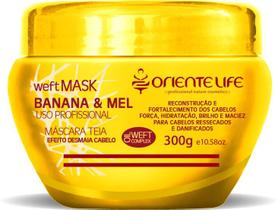Oriente life banana e mel máscara home care 300g