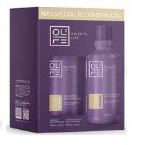 Oriente life cevada shampoo + condicionador home care 500ml caixa Oriente life cevada shampoo + condicionador home care 500ml caixa